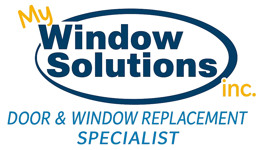 My Window Solutions logo and branding for window and door replacement services